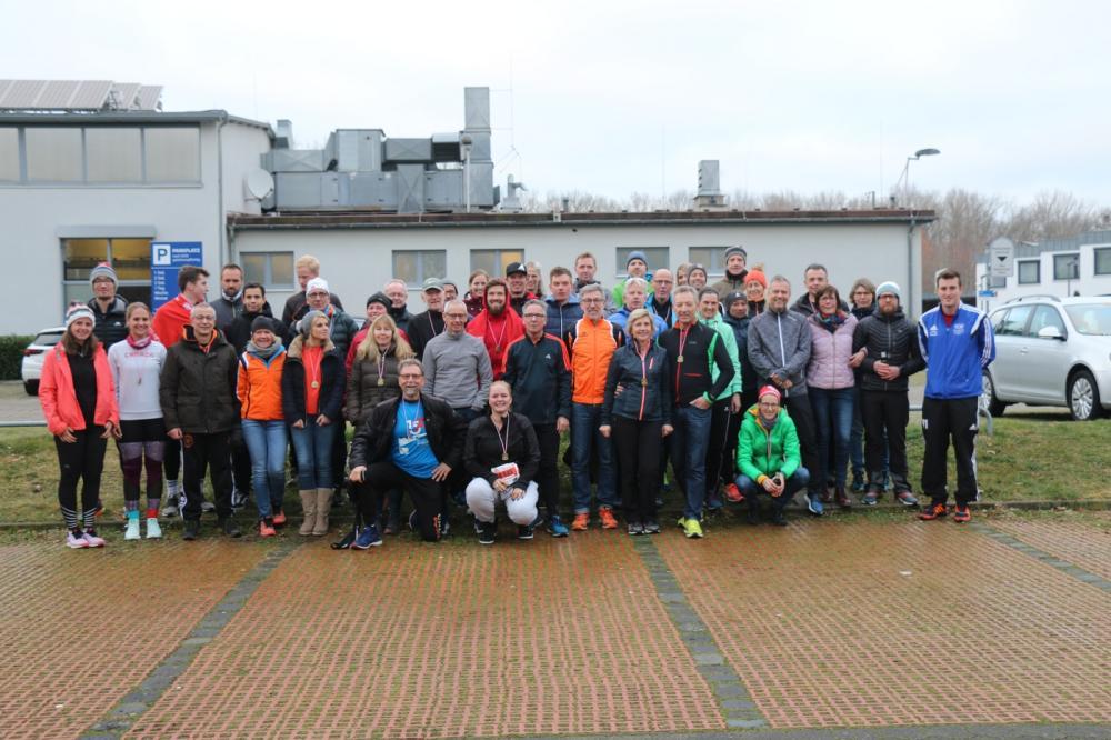 Gruppenfoto Silvesterlauf