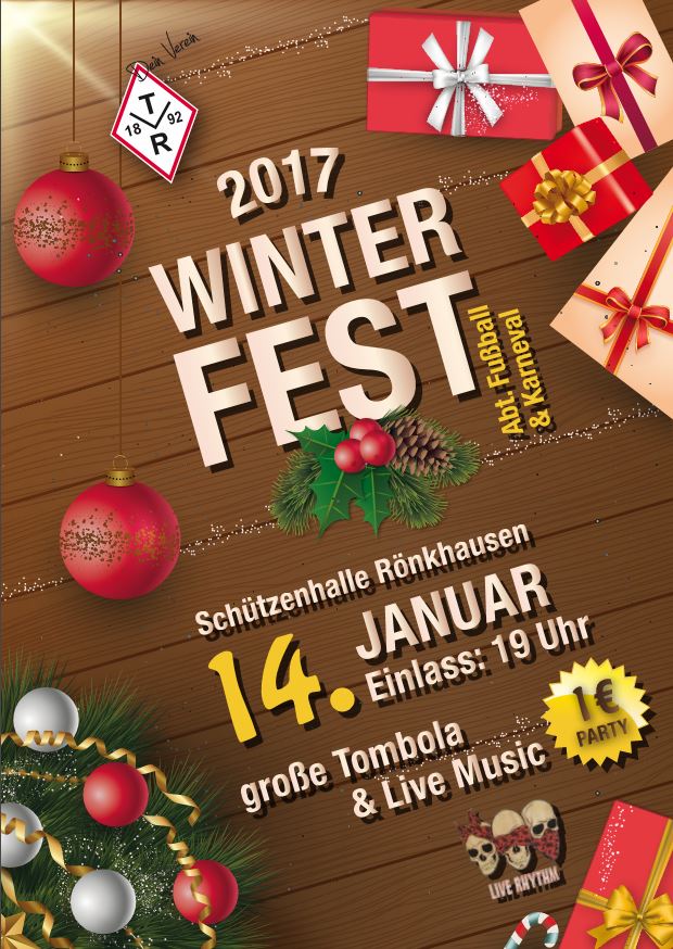 Einladung Winterfest 2017