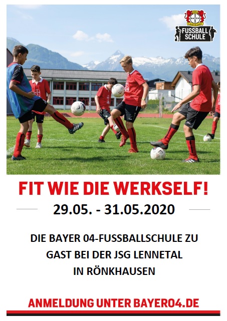 Fußballschule Bayer 04 mit Anmeldung