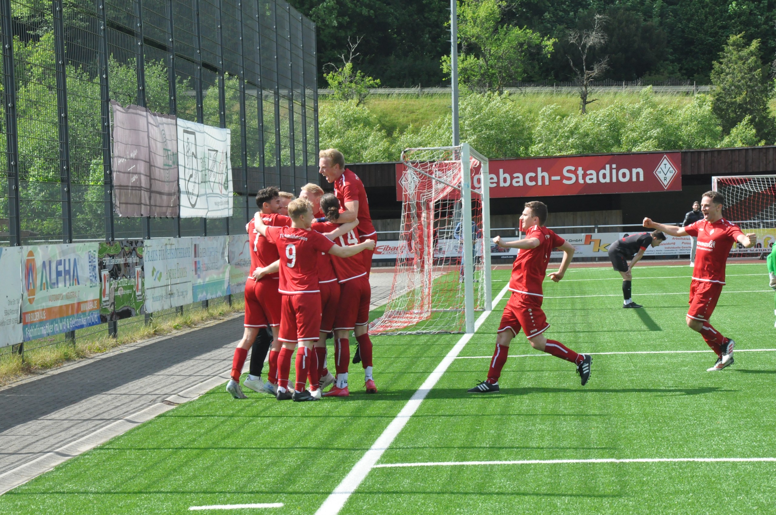 Jubel Führung vs RWH