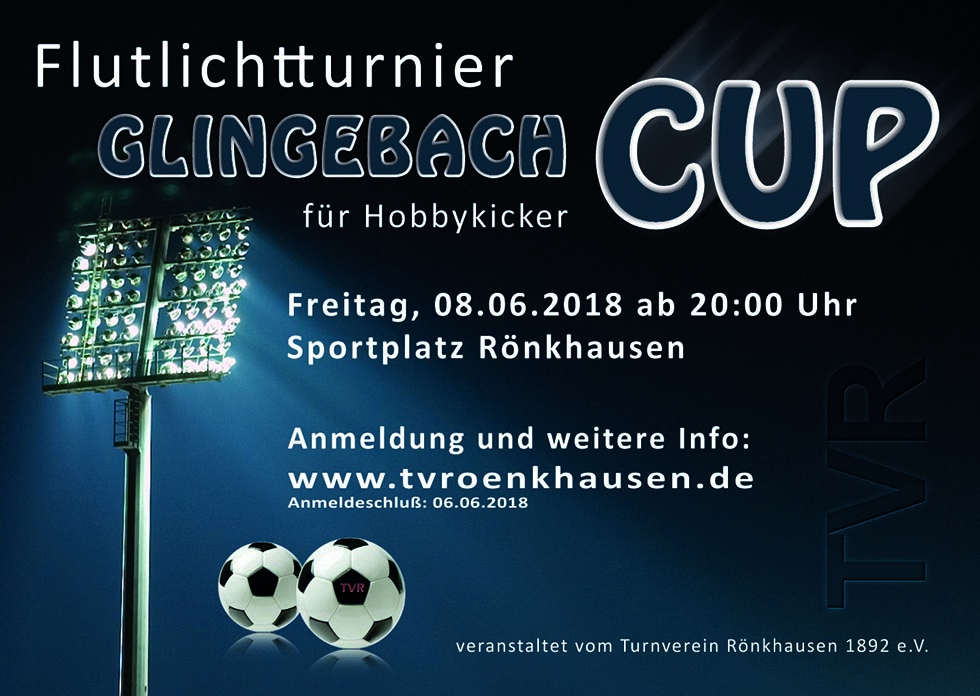 18 Flyer Glingebachcup Vorderseite